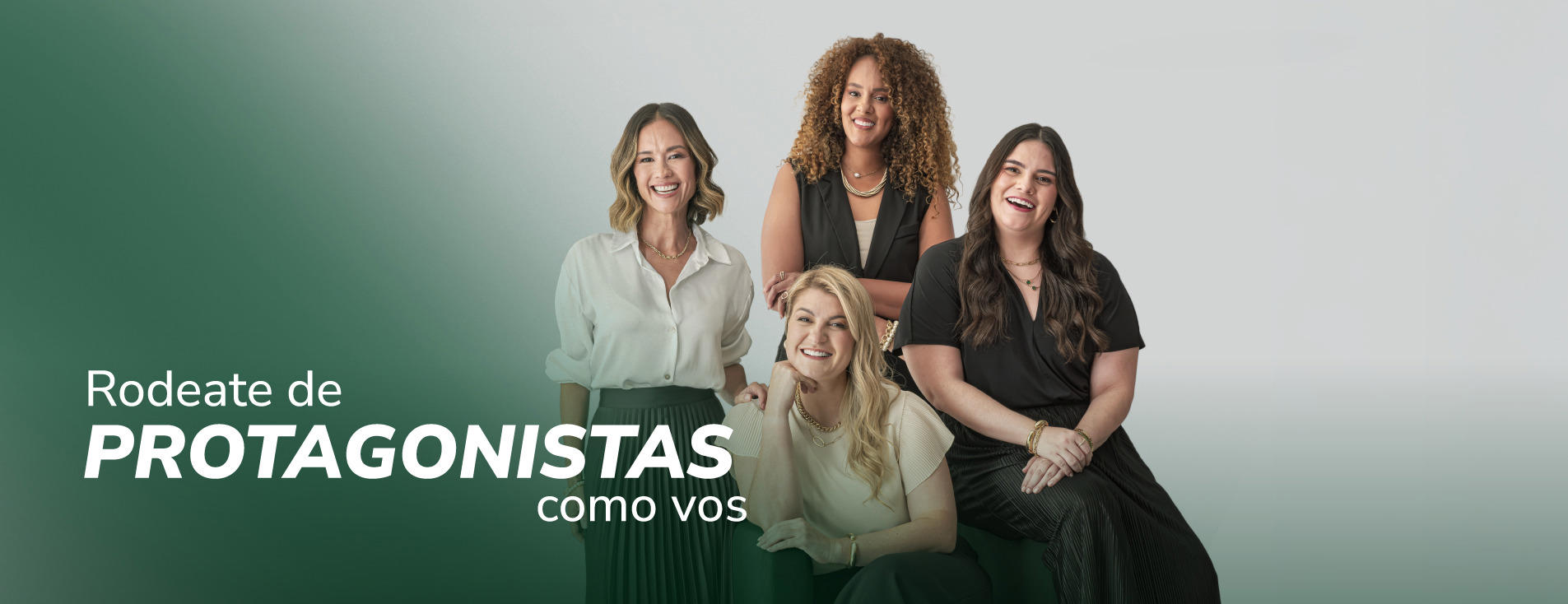 Rodeate de protagonistas como vos