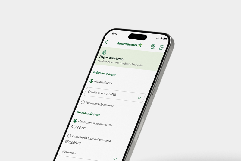 como paga o abonar mi prestamo